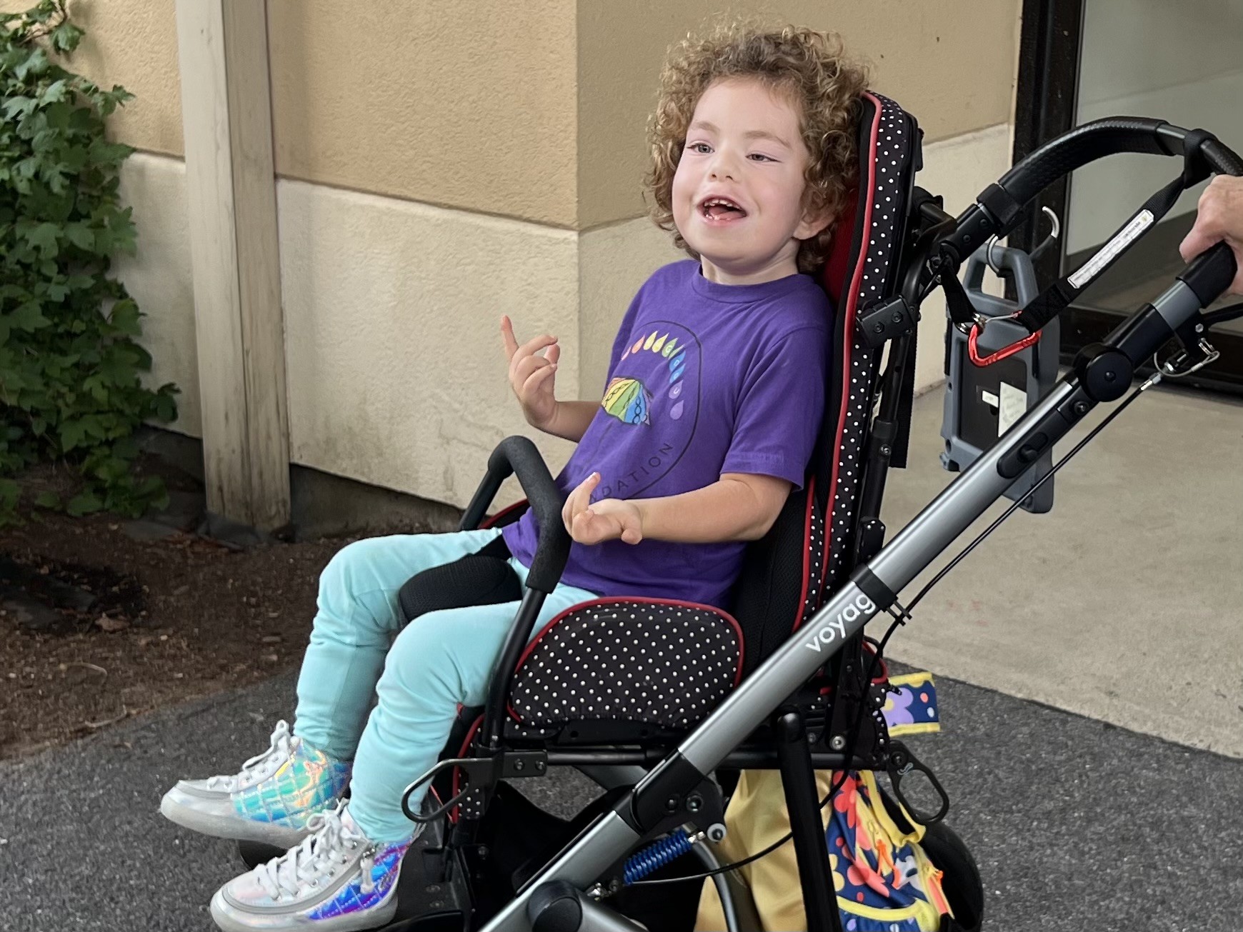 Child in stroller