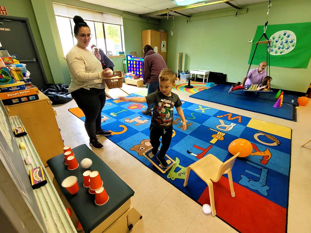 Playroom at Brookside Preschool